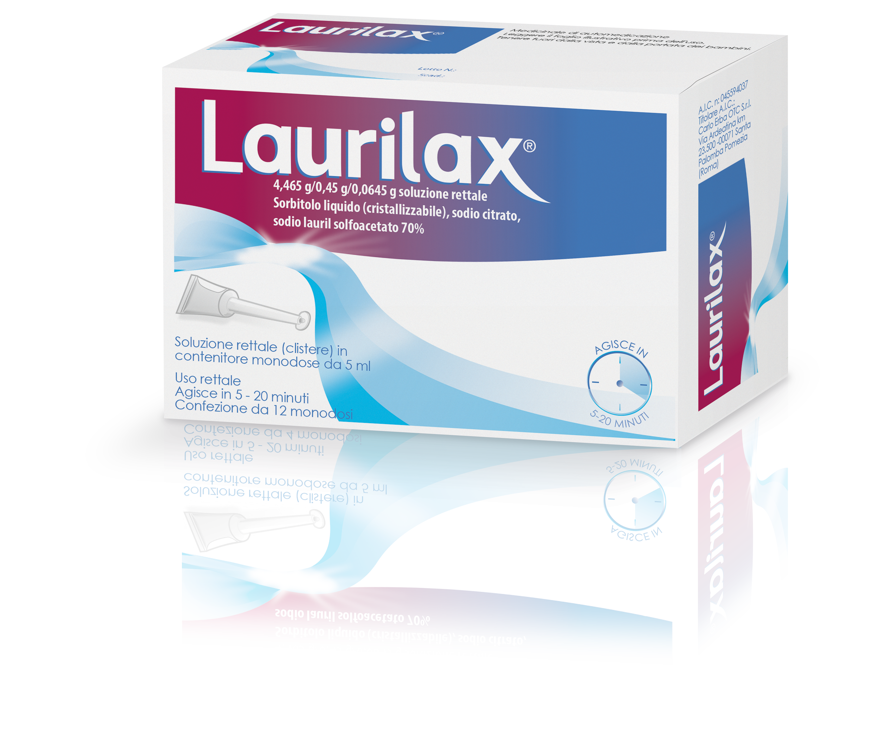 LAURILAX*12FL MONOD 5ML