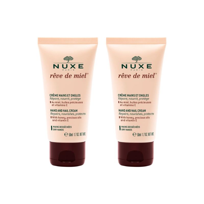 Nuxe - Rêve De Miel - Crema Mani E Unghie Al Miele 2 Tubi Da 50 ml