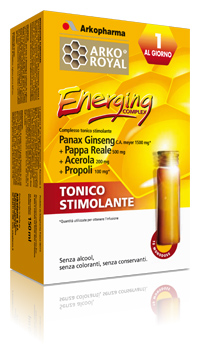 Arkoroyal Enenrging Complex Integratore 10 Flaconcini