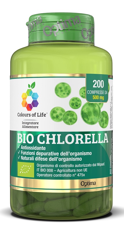 Bio Chlorella 200 Cpr Colours