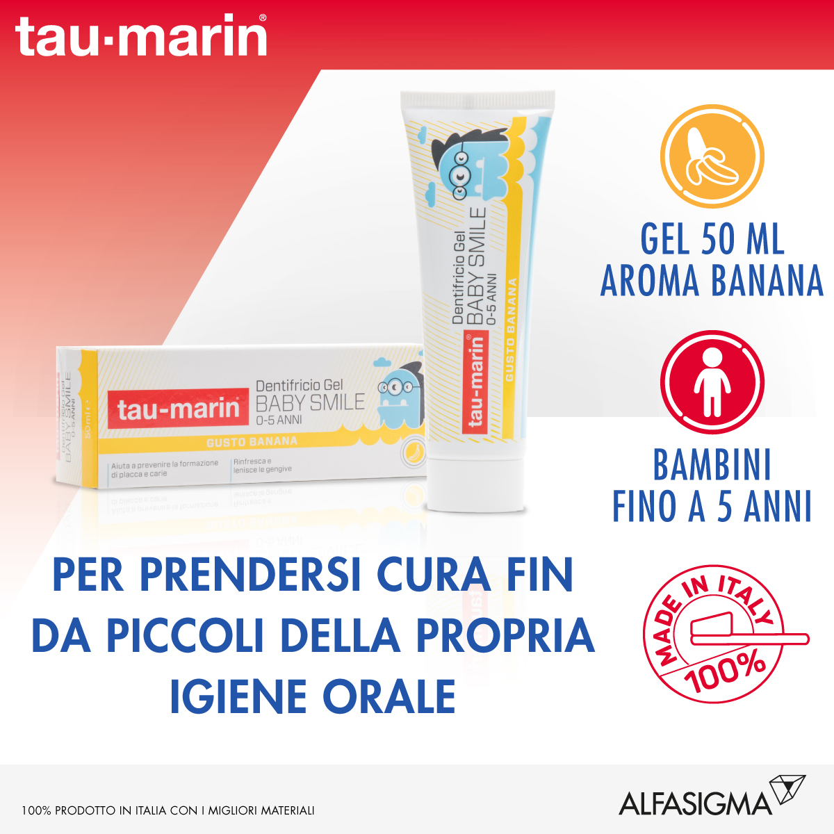 TAU-MARIN Dentif.Baby 50ml