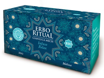 Erbo Ritual Gianluca Mech Infuso Relax Bio Mela e Melissa 20 filtri 