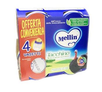 Mellin Omogeneizzato di Tacchino x 80 g
