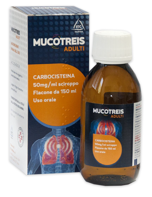 Mucotreis Sciroppo Adulti 5% Carbocisteina 150 ml