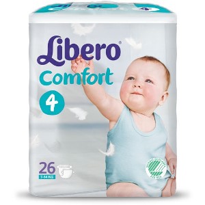 Libero Comfort Pannolini Taglia 4 Maxi 7-14 kg 26 Pezzi