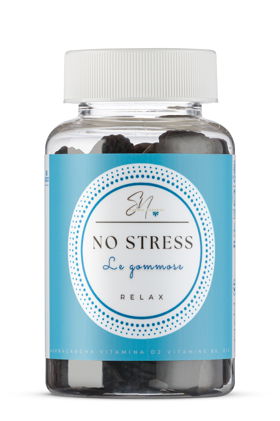 Sabbia Natural NO-STRESS per ridurre i livelli di cortisolo e contrastare stress e ansia - 60 GOMMOSE gusto CILIEGIA