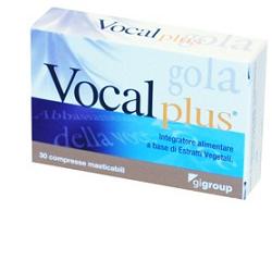 Vocal Plus Integratore Benesse Gola e Voce 30 compresse