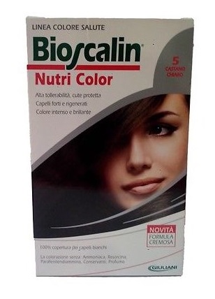 Bioscalin Nutri Color 5 Castano Chiaro Trattamento Colorante