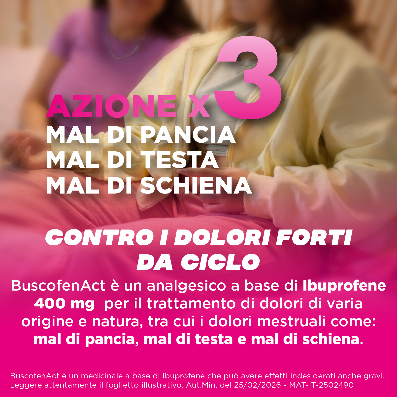 BuscofenAct 400mg - 12 Capsule Molli