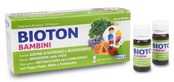 Bioton Bambini Nuovo Integratore 14 Flaconcini