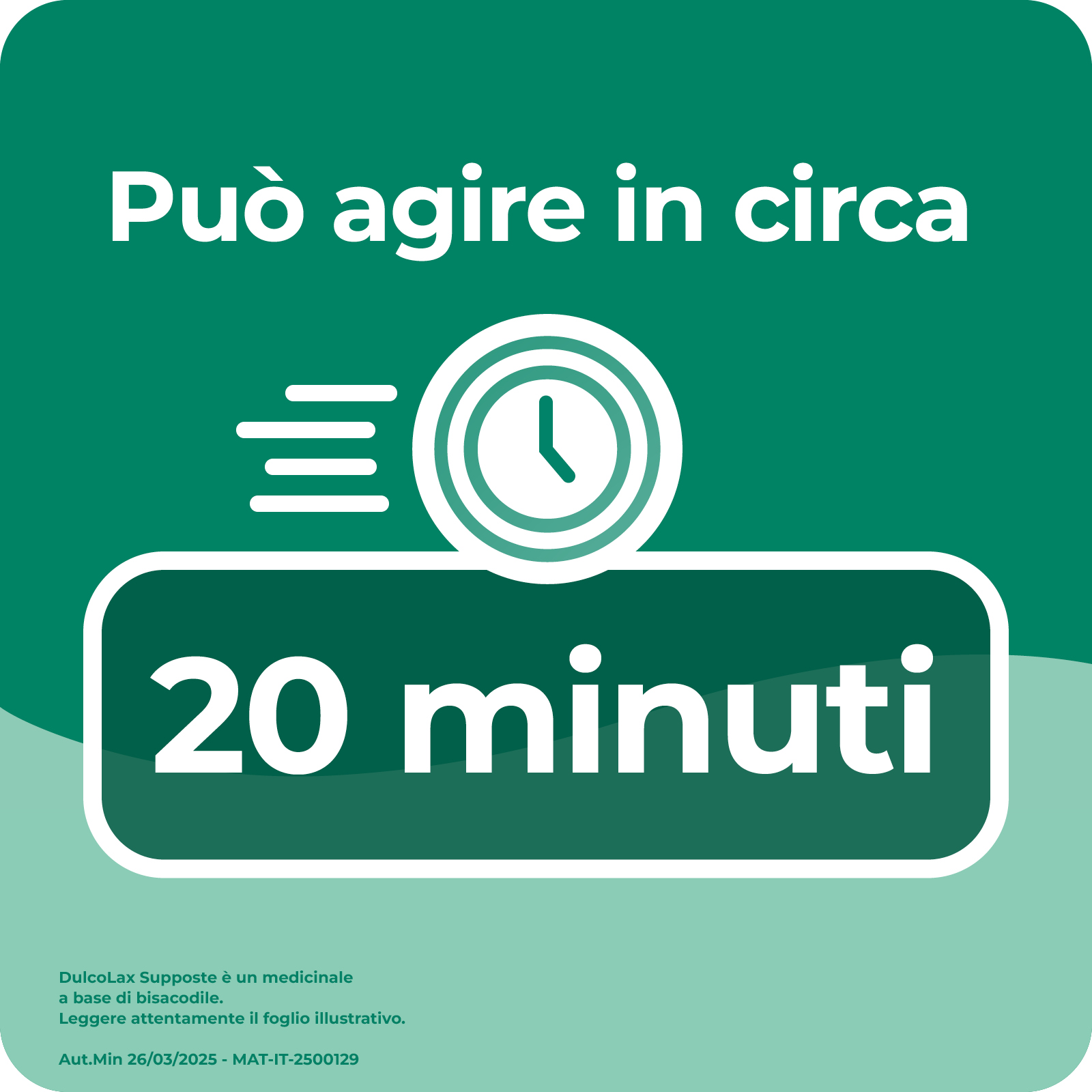 Dulcolax 10 mg 6 Supposte Per Adulti - Lassativo In Caso Di Stitichezza Occasionale 