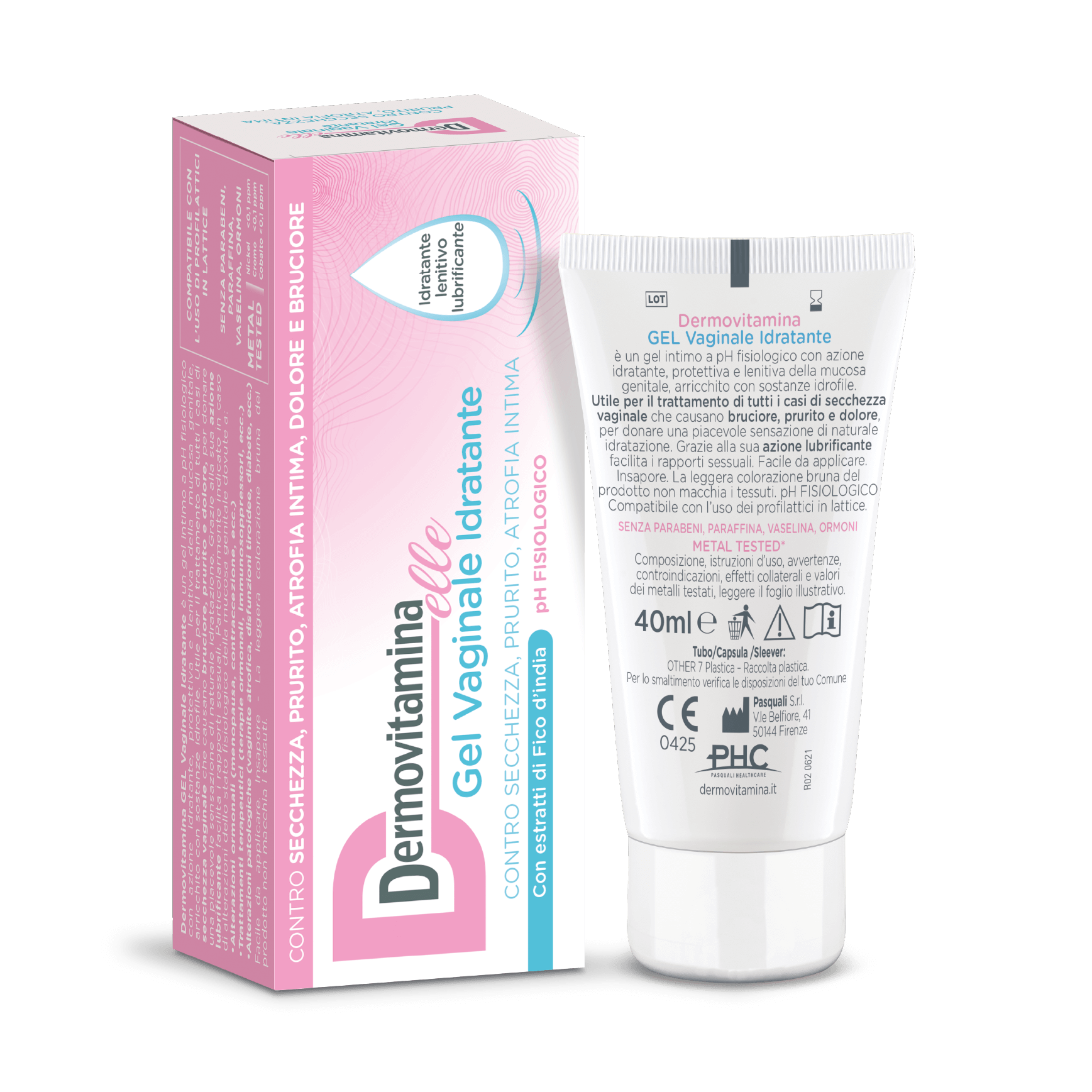 Dermovitamina Elle Gel Vaginale Idratazione Intima 40 ml