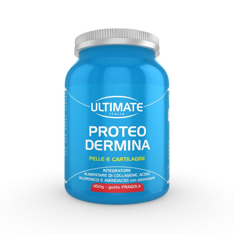 Ultimate Italia Proteo Dermina Gusto Fragola - Integratore Per Pelle E Cartilagini 450 g