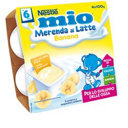 Nestlé Mio Merenda Al Latte Pera 4x100 g