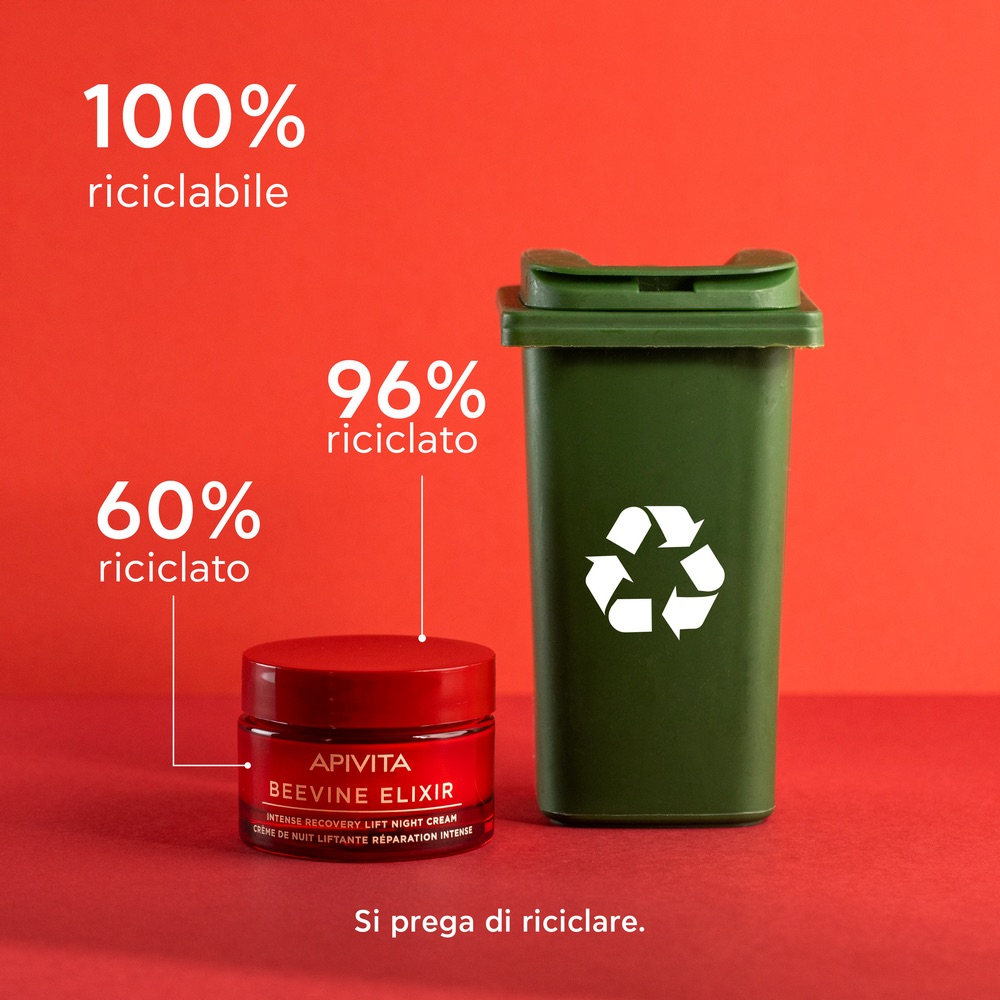 Apivita Beevine Elixir Crema Notte intensiva Liftante Rigenerante - 50ml