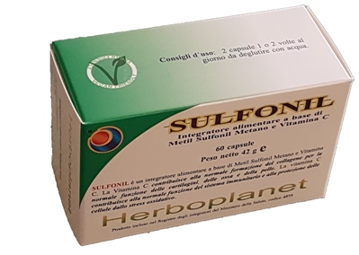 Herboplanet Sulfonil integratore unghie e capelli 60 capsule