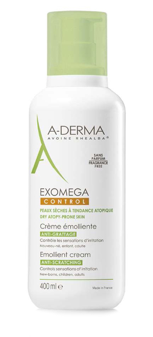 A-Derma Exomega Control Crema Emolliente Anti-grattage 400 ml