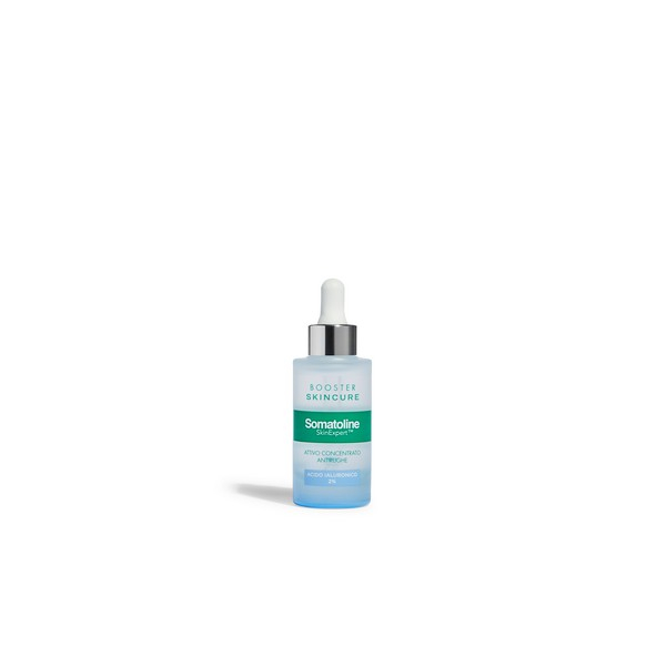 Somatoline SkinExpert, Skincure Booster Antirughe Acido Ialuronico 2%, Siero Viso   Anti-età,  Acido Ialuronico   30ml