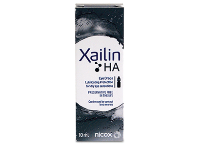 Xailin HA Collirio Lubrificante Per Secchezza Oculare 10 ml