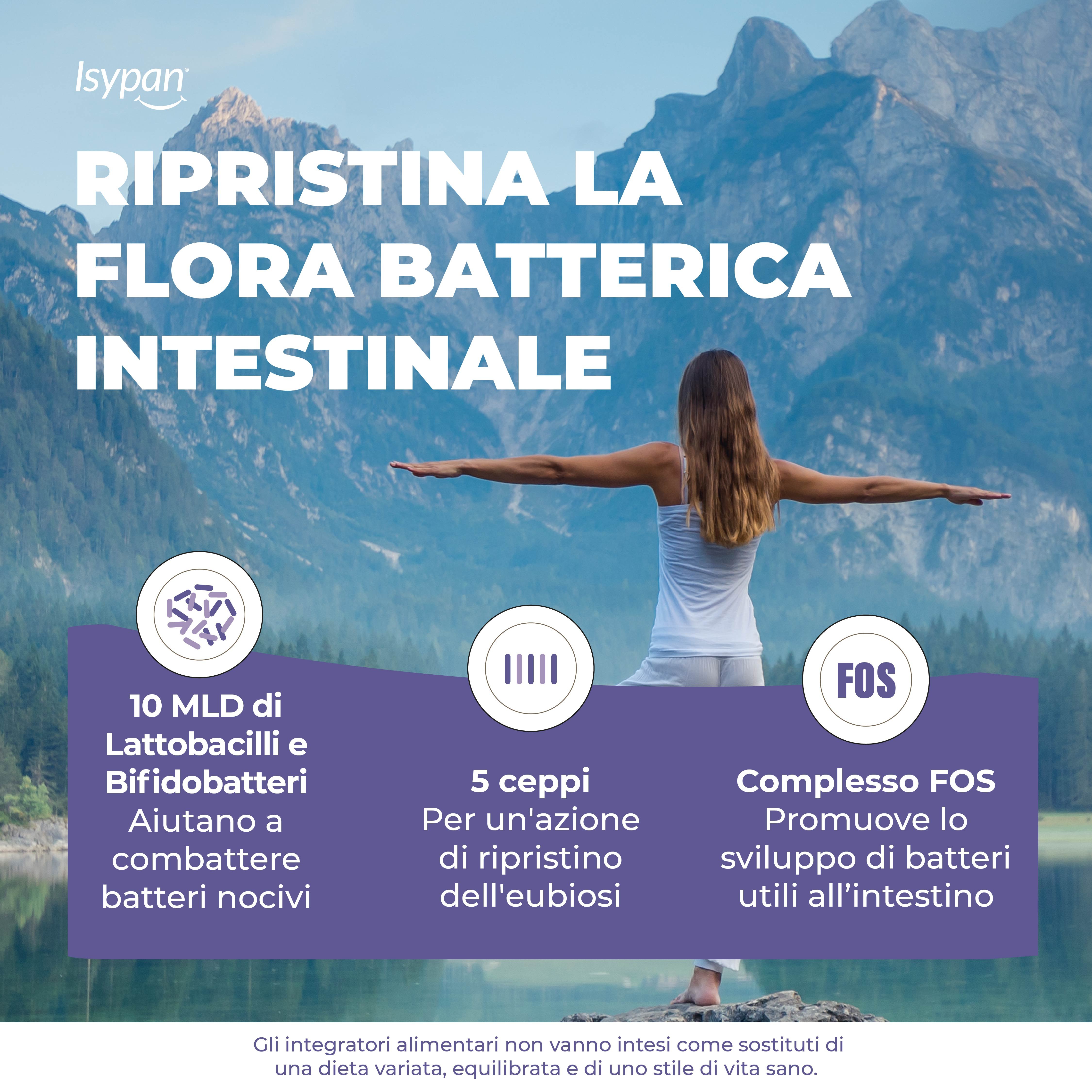 ISYPAN PROBIOTIK FERMENTI DISBIOSI 10 FLACONCINI