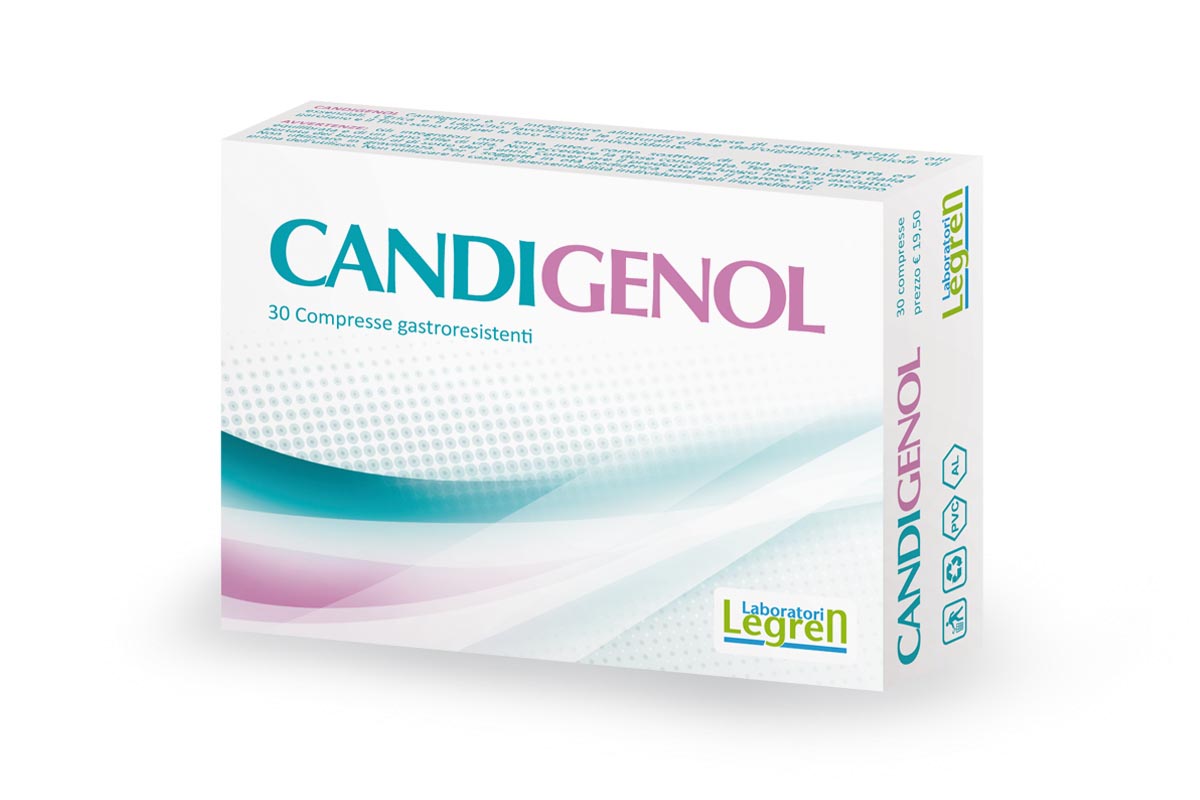 Legren Candigenol Integratore 30 Compresse