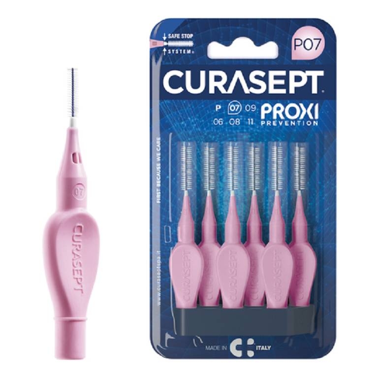 CURASEPT SCOVOLINO PROXI P07 ROSA/PINK 6 pezzi