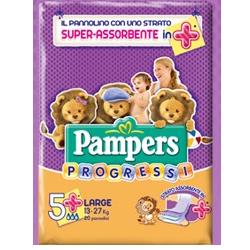 Pampers Progressi Playtime 40 Pezzi 13-27 Kg Misura 5