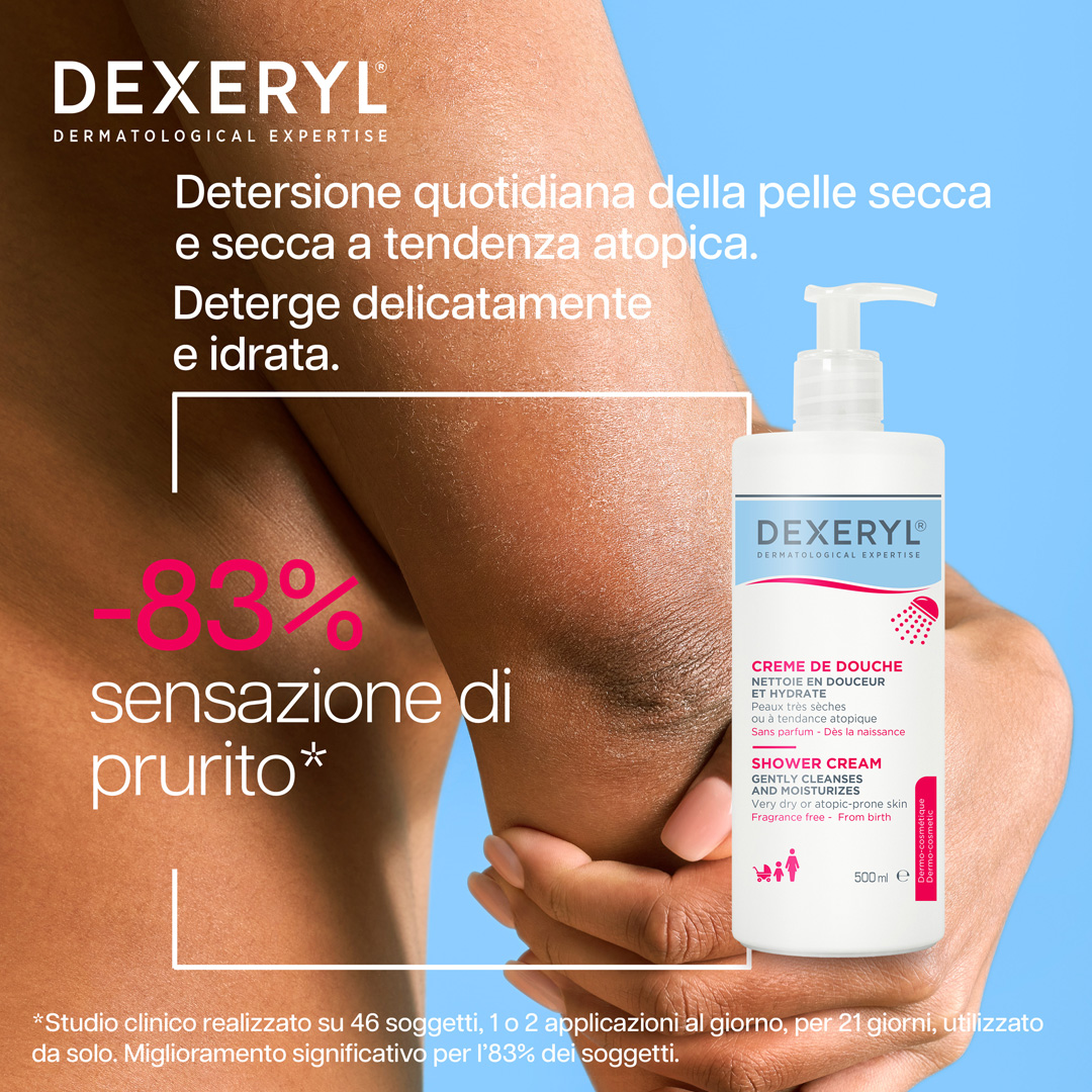 Dexeryl - Doccia Crema Idratante Per Pelle Molto Secca E A Tendenza Atopica 500 ml