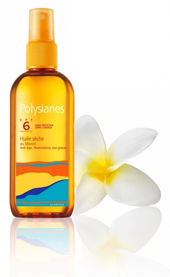 Klorane Polysianes Olio Secco SPF 6 Protezione Corpo e Capelli 150 ml