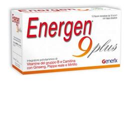 Energen 9 Plus Integratore 10 Flaconcini Orali