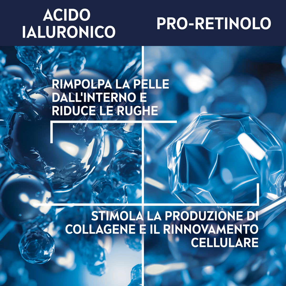 Nivea Men Anti-Age Hyaluron Hydro Gel Viso Uomo 50 ml, Crema viso uomo in gel per pelli mature