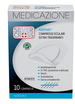 SILVERC AIRPORE MEDIC OCUL 10P