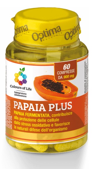 COLOURS OF LIFE PAPAIA PLUS 60 COMPRESSE 900 MG