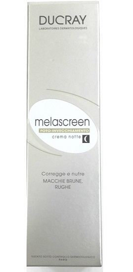 Ducray Melascreen Crema Viso Nutriente Notte 50ml