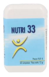 Nutri 33 Integratore 60 Compresse