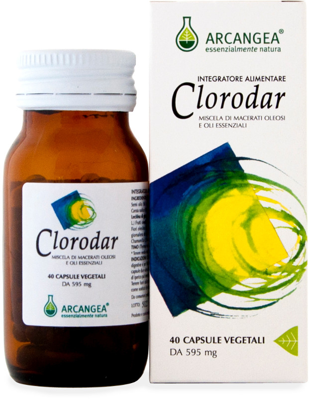 Clorodar integratore per la flora intestinale 100 capsule