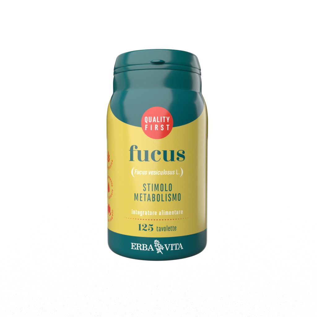 Erba Vita Fucus Integratore Metabolico 125 Tavolette 400 mg