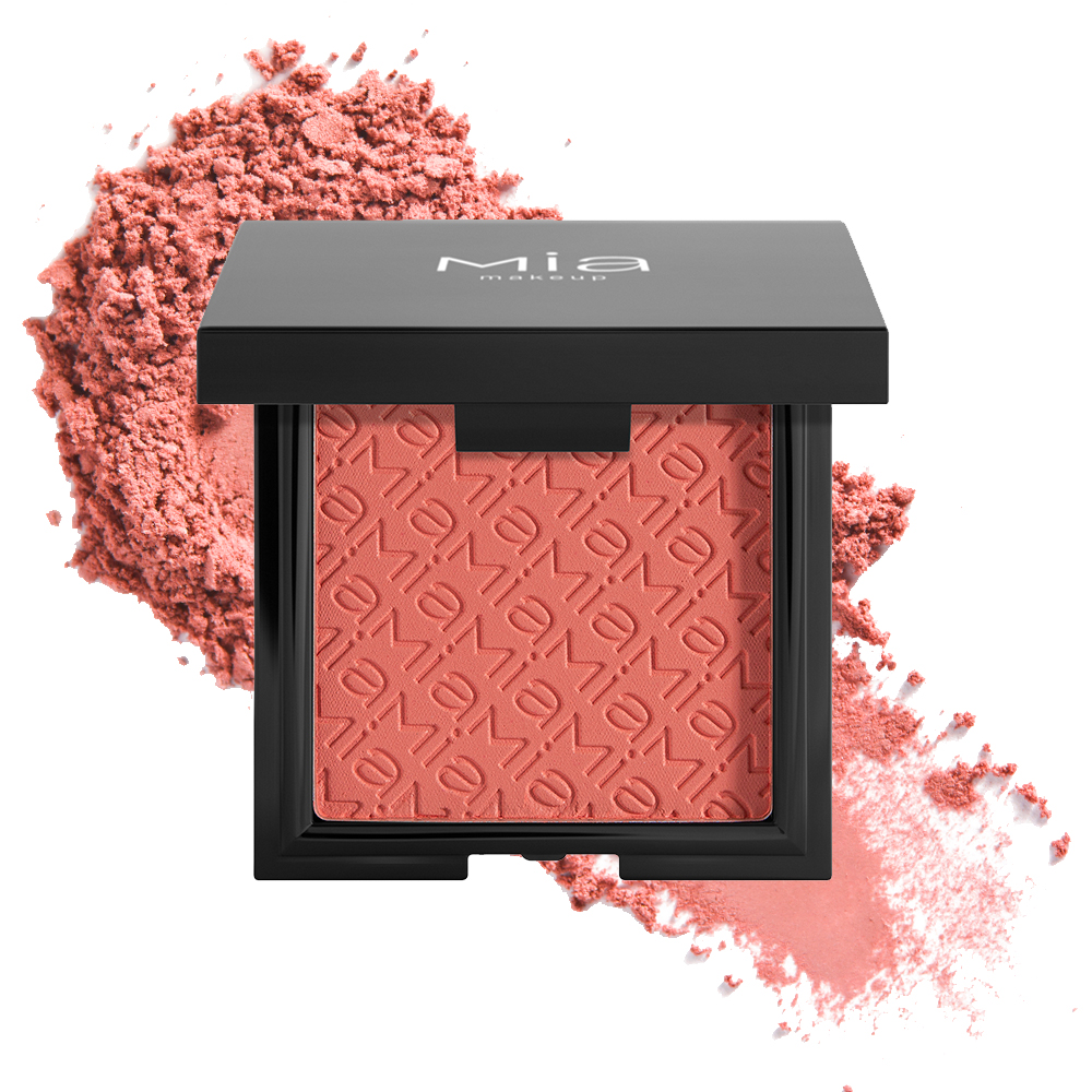 Mia Makeup - Cheek Freak Matte Blush Powder - Blush Compatto N.01 Coral Blend