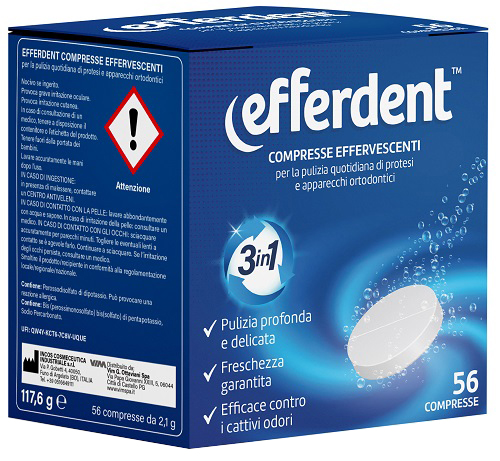 EFFERDENT 56 Cpr Efferv.