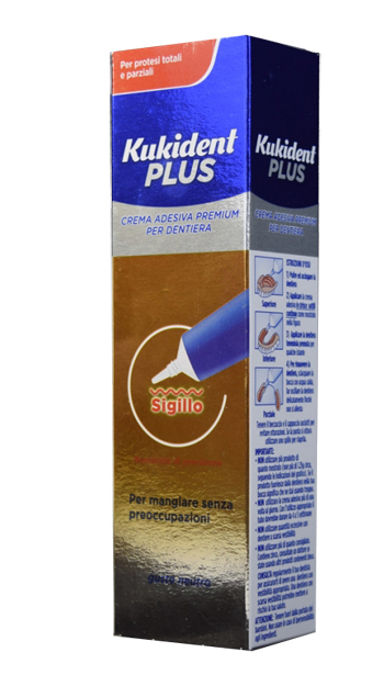Kukident Sigillo Crema Adesiva Protesi Dentali 40 g