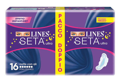 LINES SETA ULTRA NOTTE 16PZ 0065