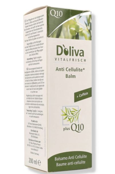DOLIVA VITALFRISCH BALM ANTI CELL +CAFF Q10 200ML DR THEISS