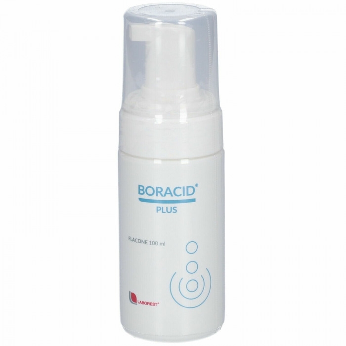 Boracid Plus detergente intimo in Schiuma pH neutro 100 ml
