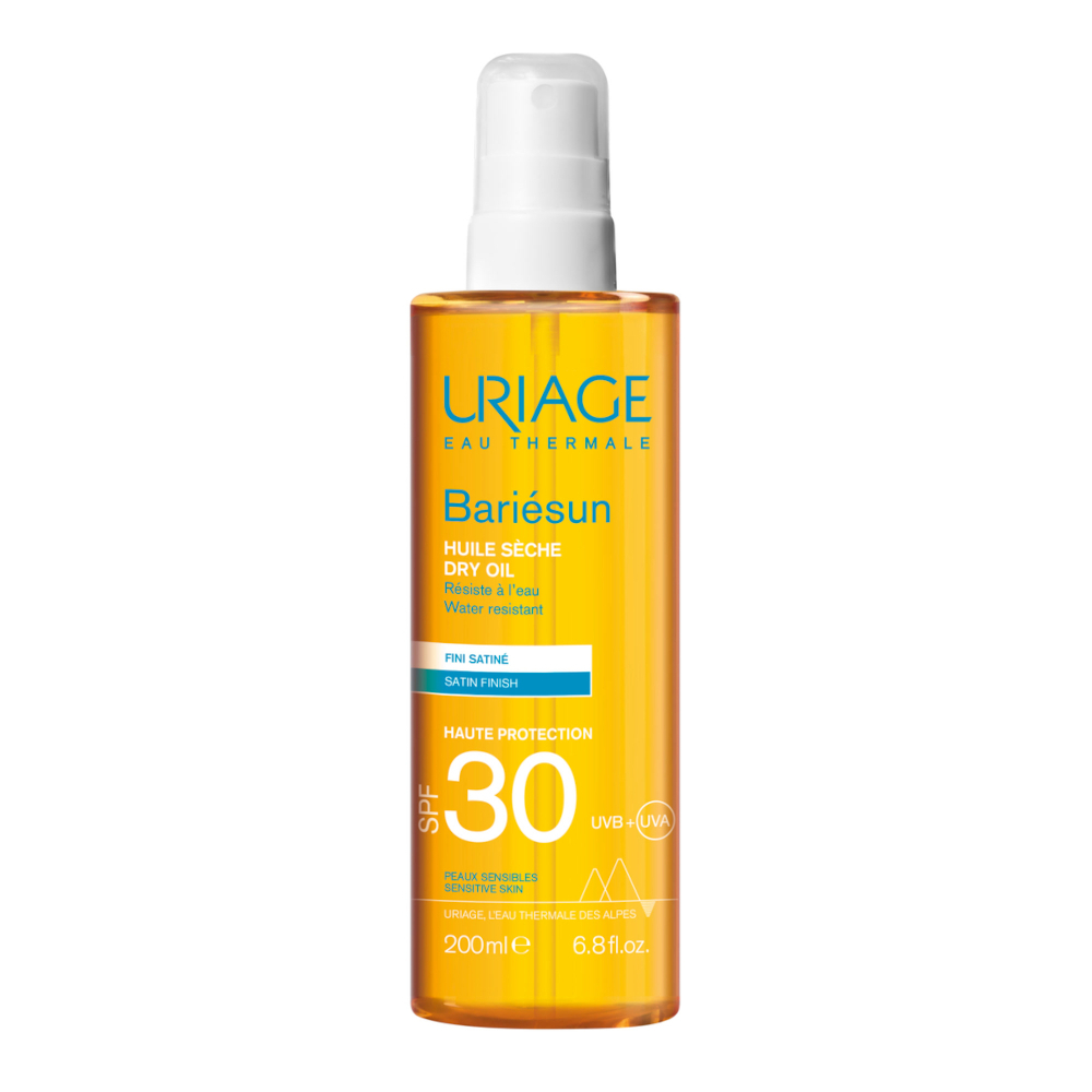 Uriage Bariésun Olio Solare Secco SPF 30 Protezione Corpo e Capelli 200 ml