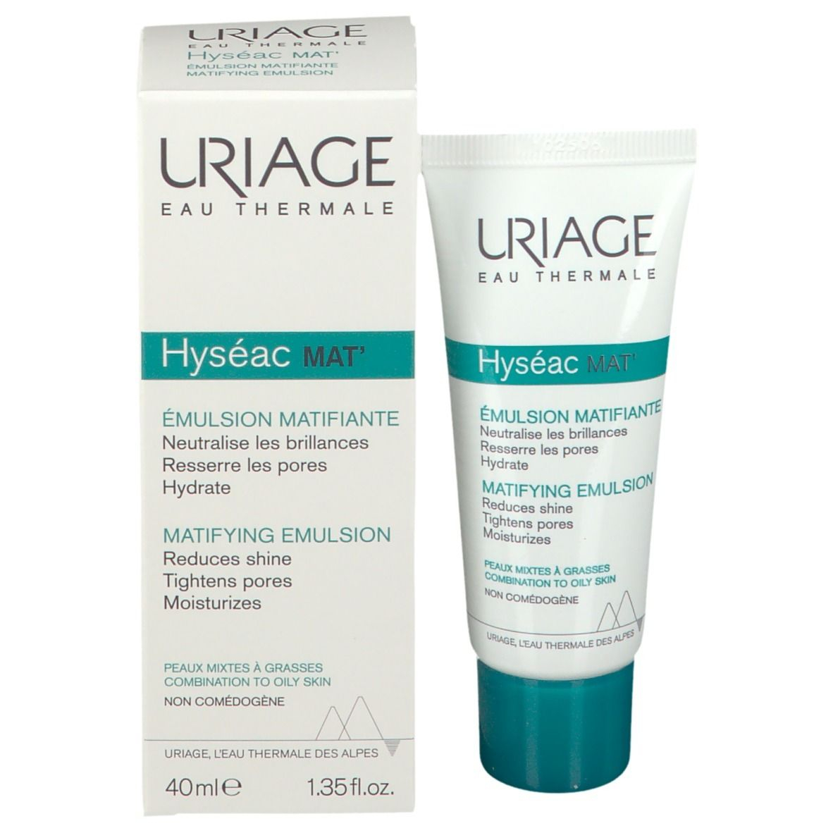 Uriage Hyséac Mat Trattamento Opacizzante Viso 40 ml
