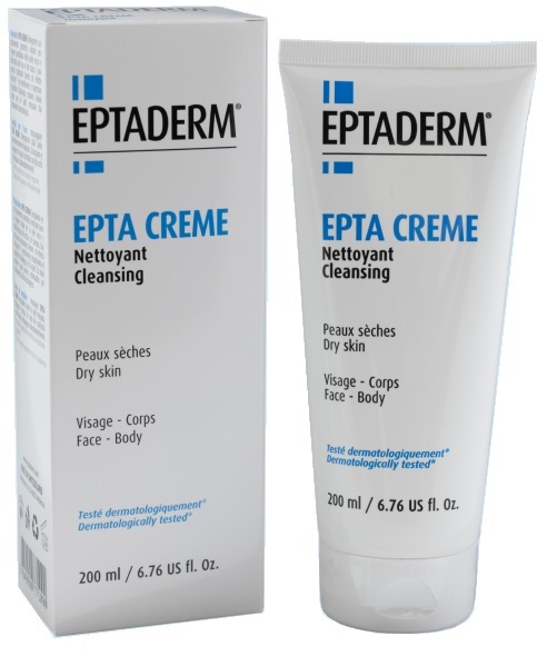 Epta Creme Detergente Viso e Corpo Per Pelle Secca 200 ml