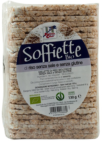 La Finestra sul Cielo Soffiette a Basso Contenuto Sale 130 g