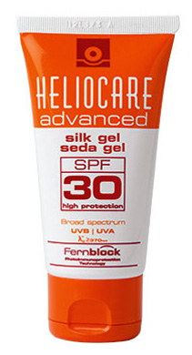 Heliocare Advanced Silk Gel Solare SPF30 Protezione Viso 50 ml