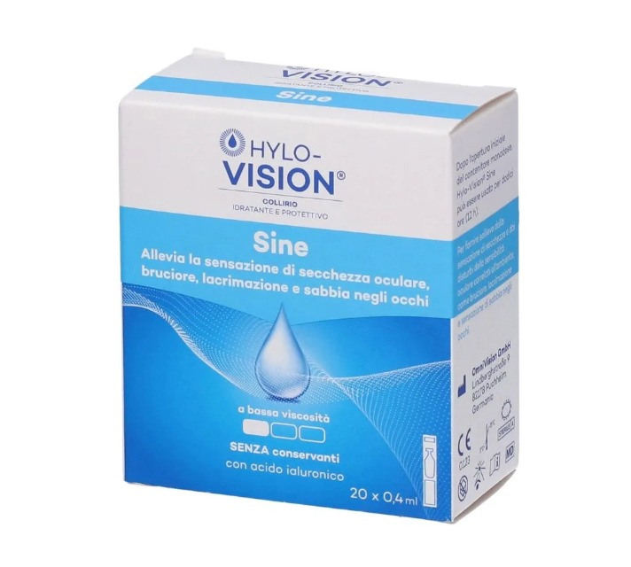  Hylo-Vision Sine Collirio Idratante 20 flaconcini
