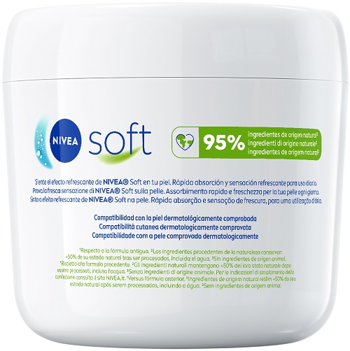 NIVEA SOFT CREMA IDRAT NF500ML